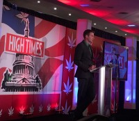 Nic Easley presenting at the 2015 High Times Business Summit in Washington, D.C.