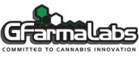 The GFarmaLabs logo, an integral part of their branding, is emblazoned on their packaging.